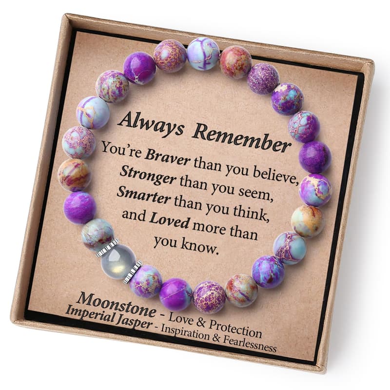 Teen Girls' Graduation Beaded Bracelets - Friendship Gifts for Her