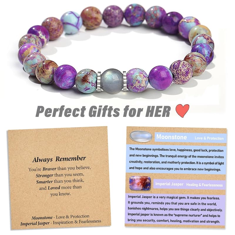Teen Girls' Graduation Beaded Bracelets - Friendship Gifts for Her