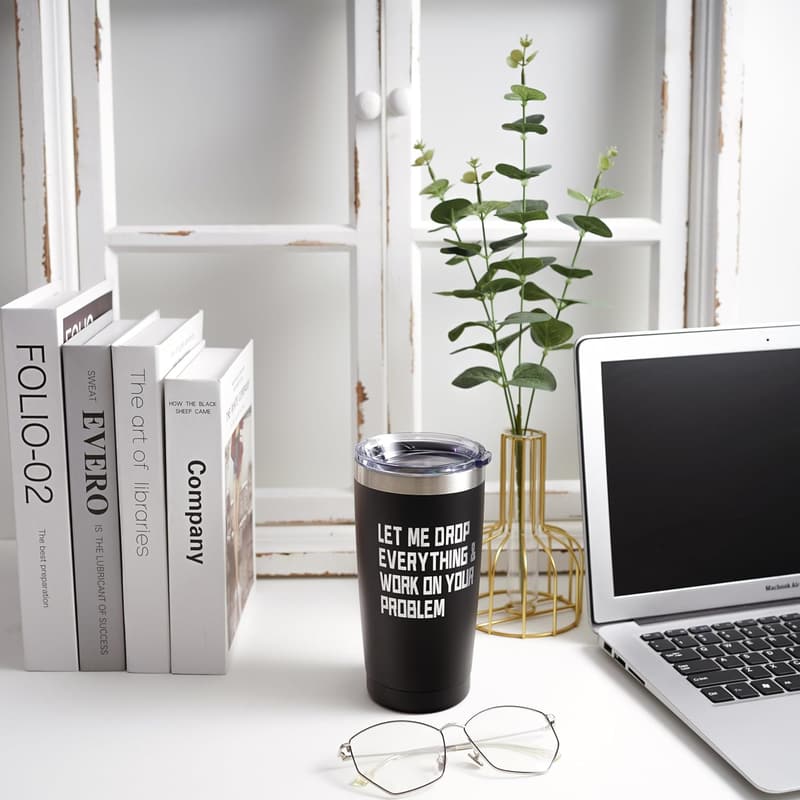 Birthday Gift - Stainless Steel Tumbler - 20 Oz Laser Engraved
