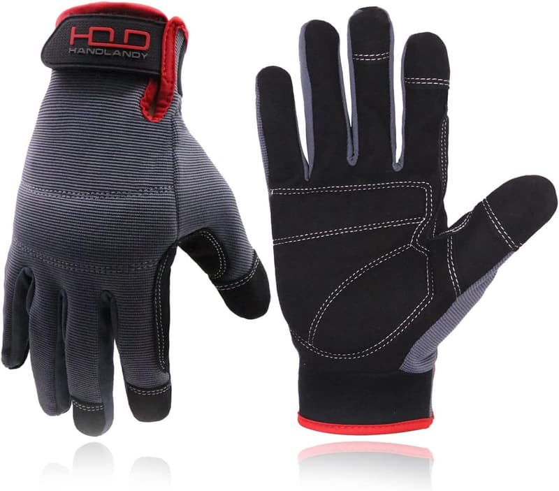 Touch Screen Utility Work Gloves for Men & Women