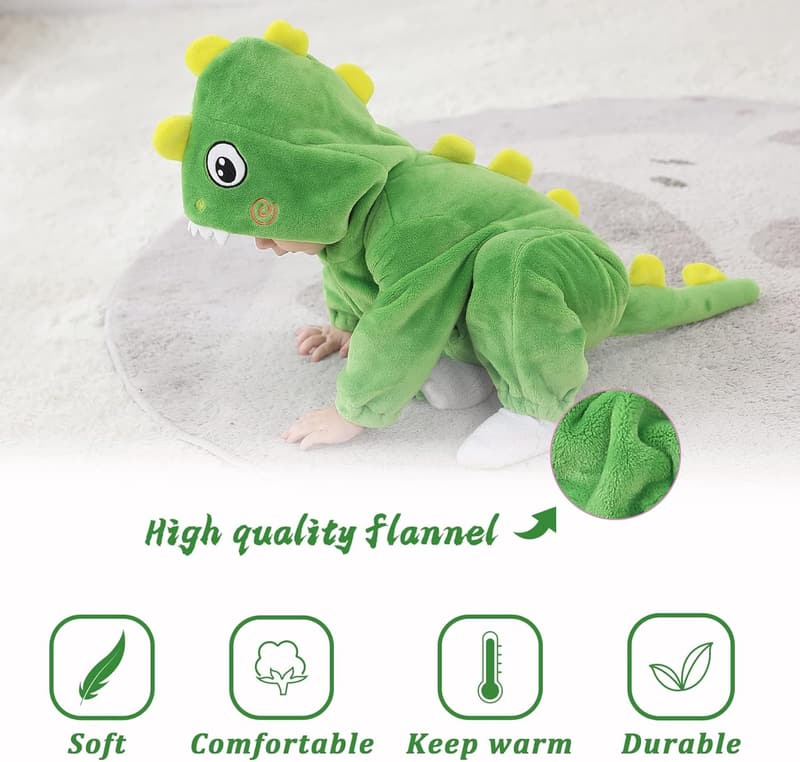 Kids' Dinosaur Halloween Costume for Infants and Toddlers