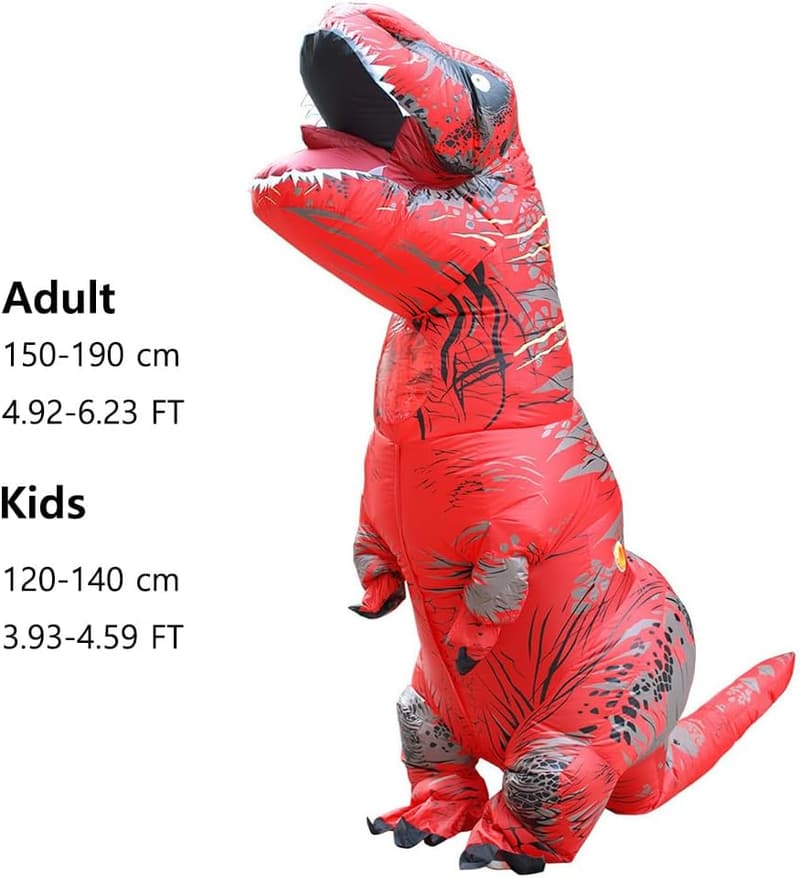 Kids' Inflatable Dinosaur Costume for Halloween