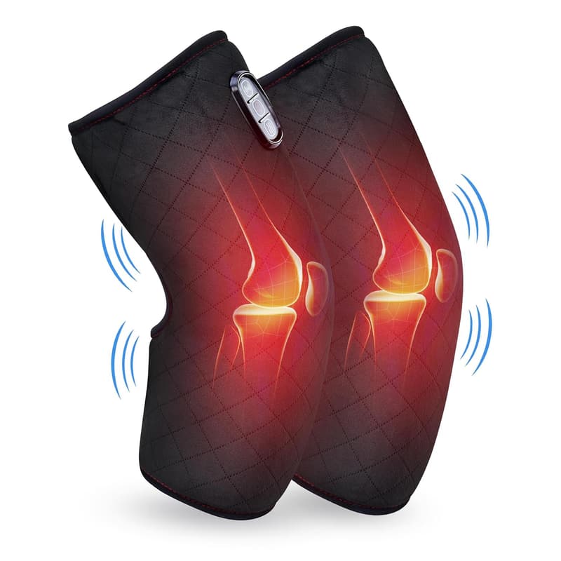 Heated Knee Massager Wrap for Pain Relief - Ideal Gift for Parents