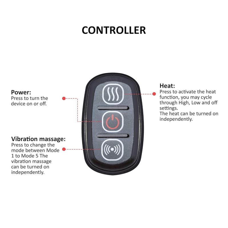Heated Knee Massager Wrap for Pain Relief - Ideal Gift for Parents
