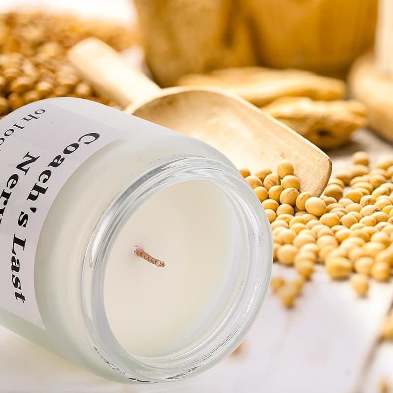 Last Nerve Candle Set for Women & Men (4pcs, White)
