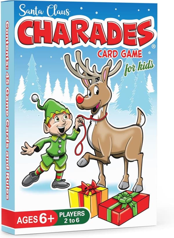 Christmas Santa Claus Charades - Fun Game for Kids 6+