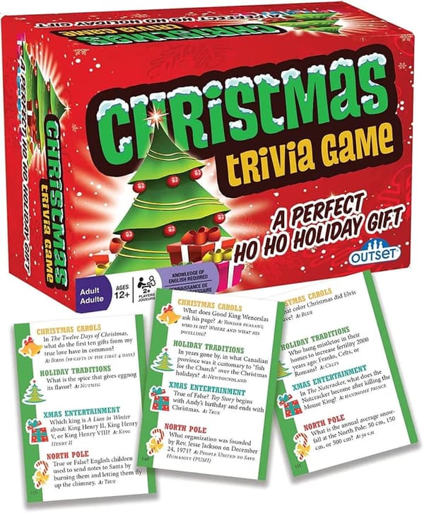 Christmas Trivia Game - 200+ Cards for Ages 12+