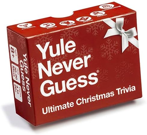 Christmas Trivia Card Game - 110 Cards for Ages 8+