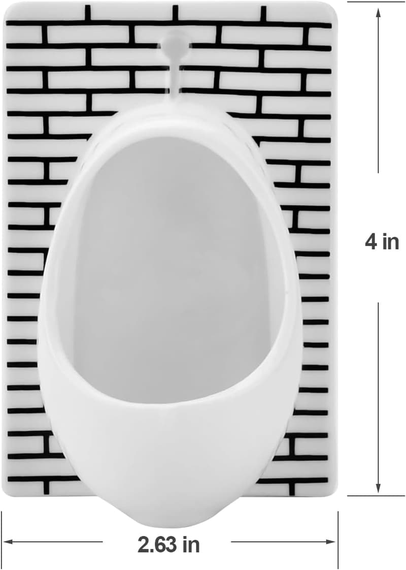 Funny Urinal Shot Glasses Set of 2 for Christmas Party Gifts