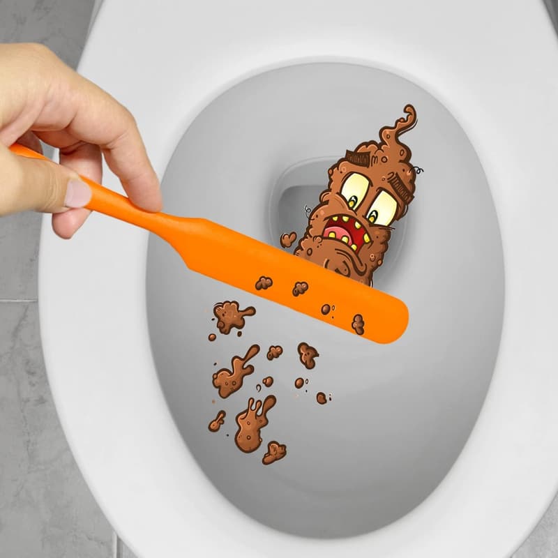 Christmas Gag Gift: Jishi Funny Toilet Cutter Knife for Men