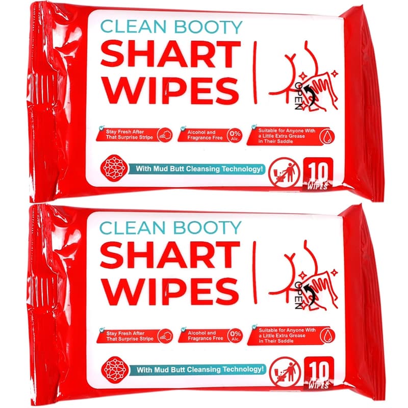Hilarious Potty Humor Wet Wipes - 20 Disposable Towelettes