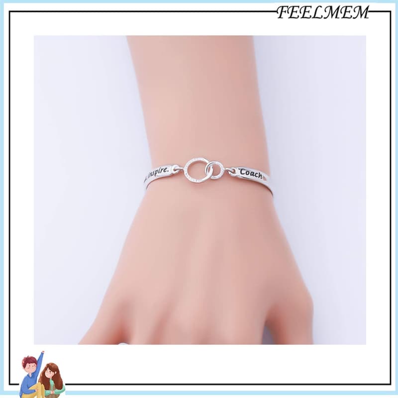 Thank You Bracelet Gift for Coaches - Sports Appreciation