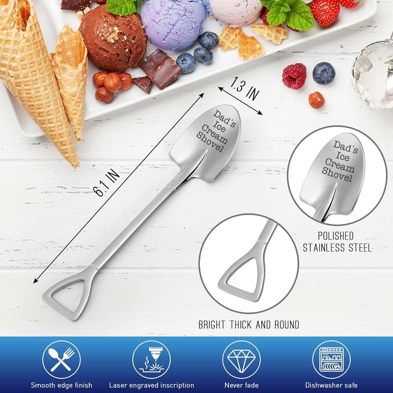 Funny Ice Cream Spoon for Dad - Father's Day Gift