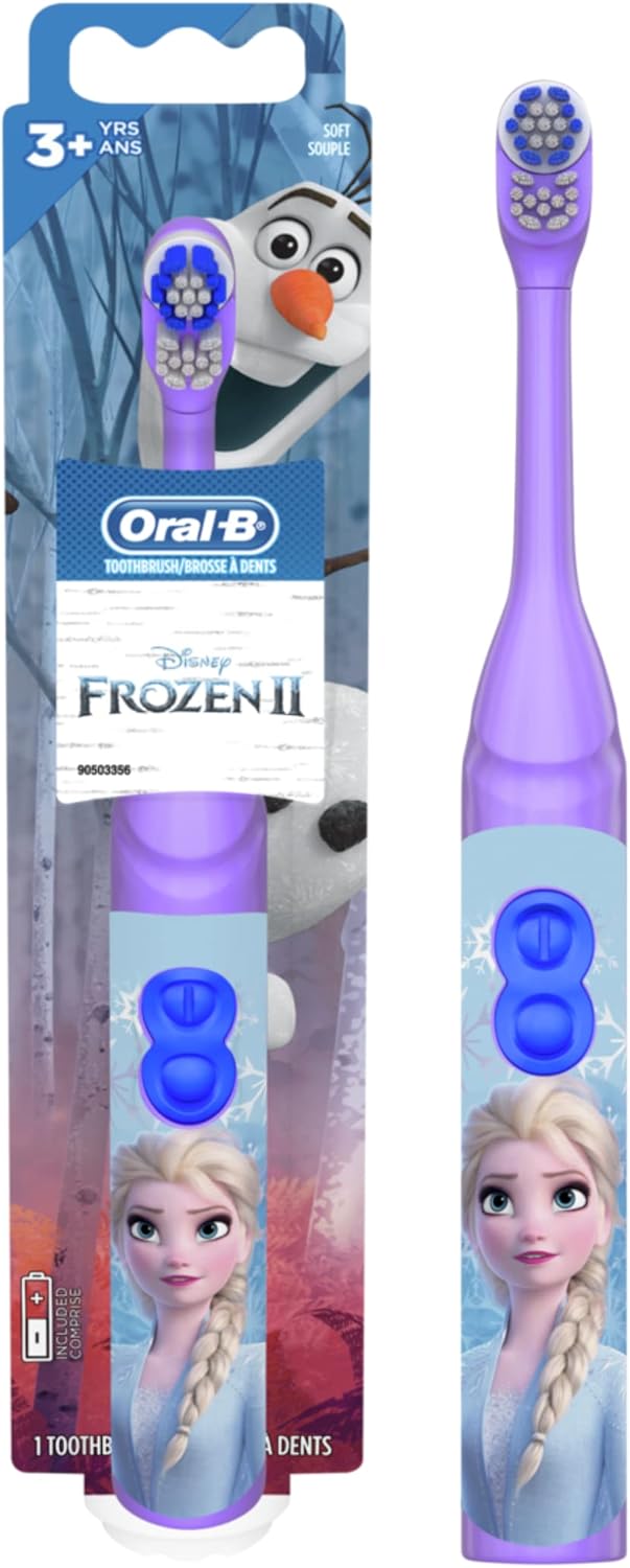 Disney's Frozen Electric Toothbrush for Kids Age 3+, Soft