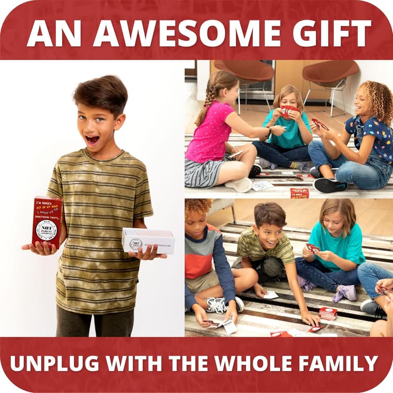 Funny Family Game Night Card Game - Perfect for Kids and Teens
