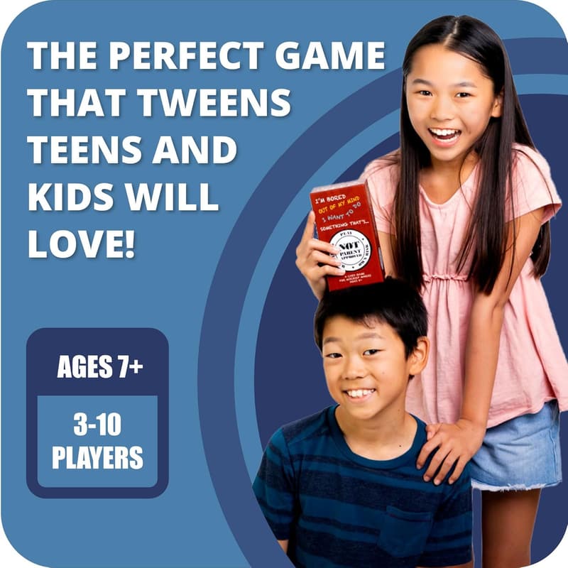 Funny Family Game Night Card Game - Perfect for Kids and Teens