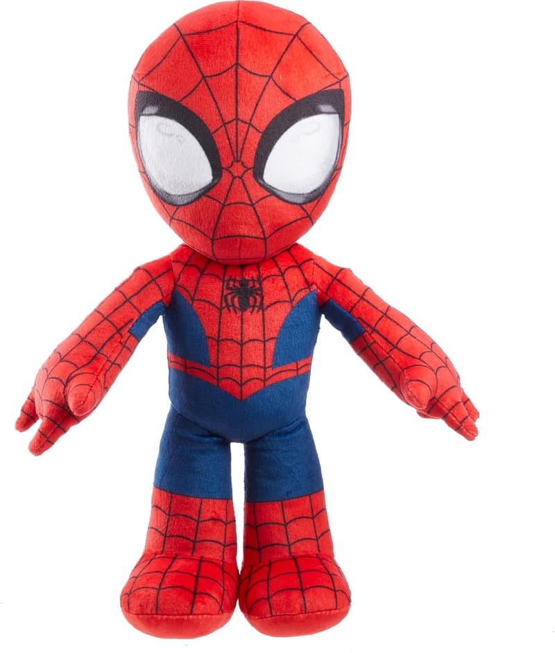 Spider-Man Plush Toy with Sounds - 11.75-Inch Soft Figure