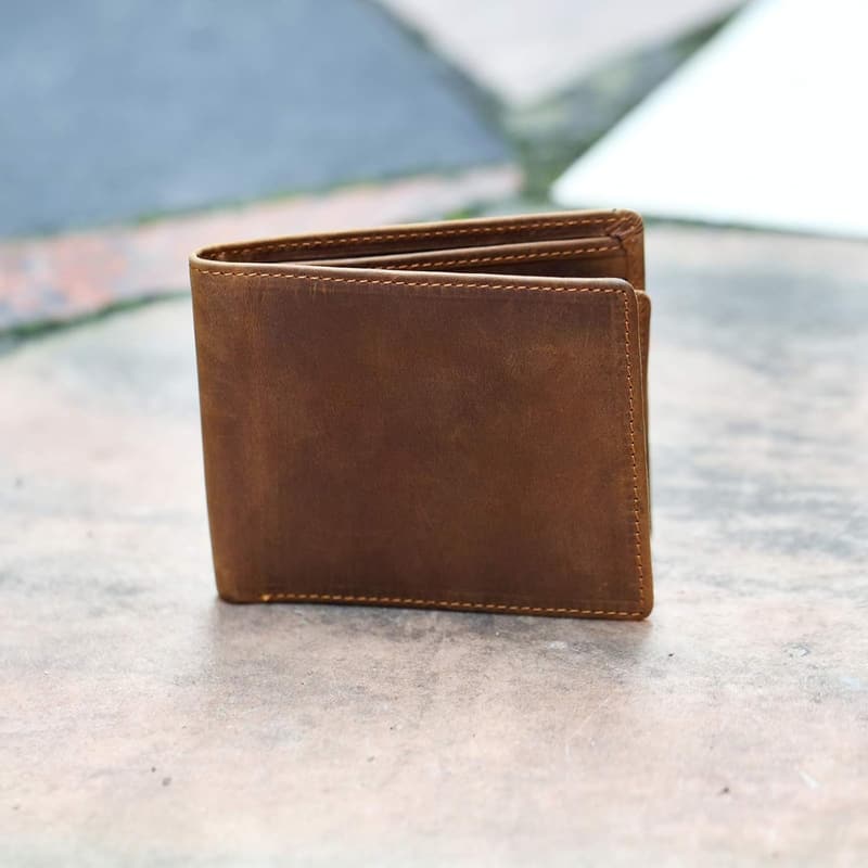 Personalized Engraved Wallet for Men - Perfect Gift for Him