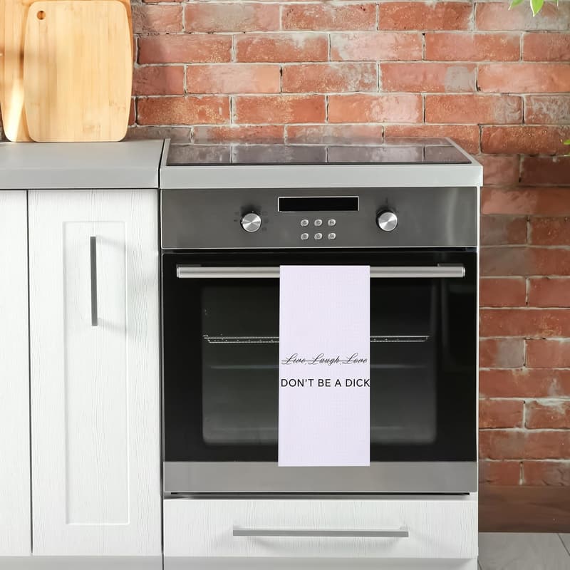 Funny Kitchen Towel for Friends - Perfect Housewarming Gift