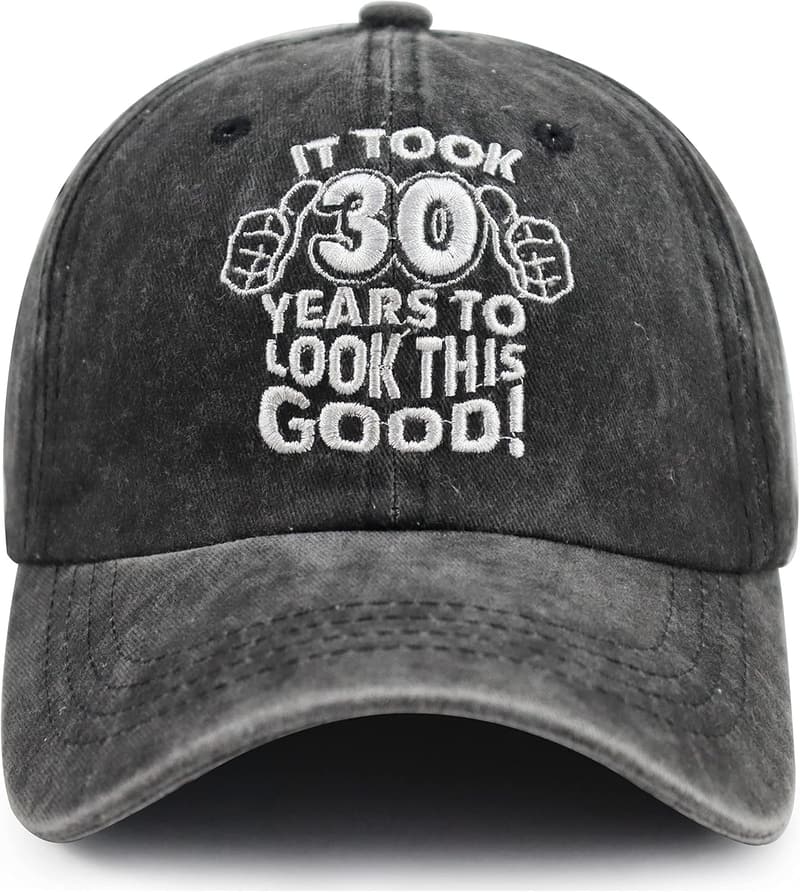 Vintage Birthday Hat for Men and Women (1925-1995)