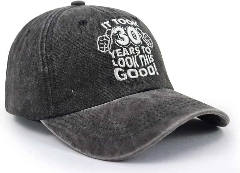 Vintage Birthday Hat for Men and Women (1925-1995)