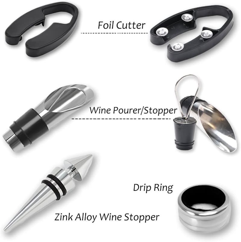 Valentine's Gift: Kato Wine Accessories Set in Novelty Case