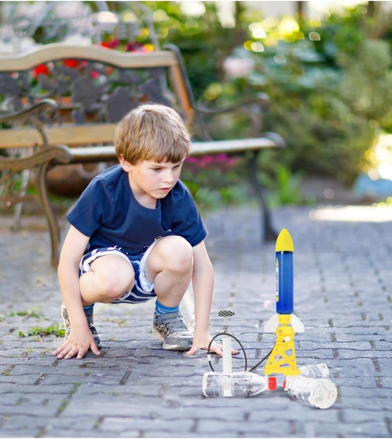 STEM Outdoor Water-Powered Rocket Experiment Kit for Kids