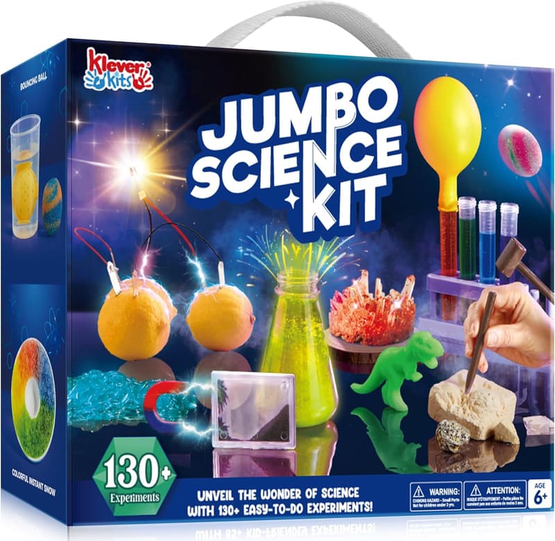 STEM Science Kit with 130+ Experiments for Kids