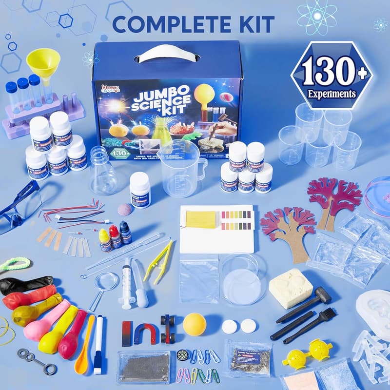 STEM Science Kit with 130+ Experiments for Kids