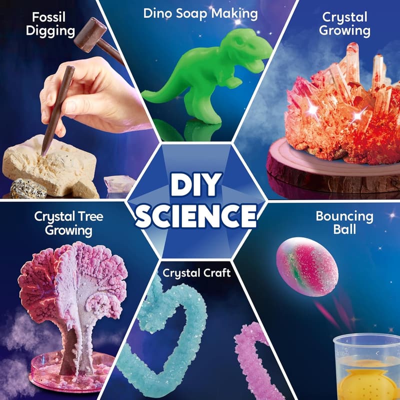 STEM Science Kit with 130+ Experiments for Kids