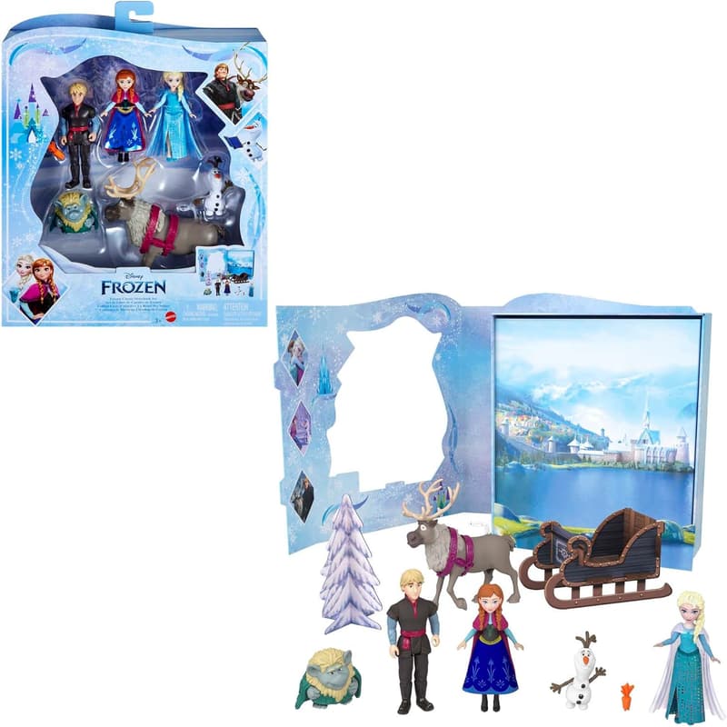 Disney Frozen Classic Playset with 6 Dolls & Accessories