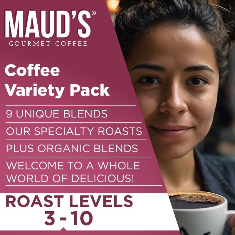 Variety Pack Coffee Pods – 80 ct, 9 Assorted 100% Arabica Roasts