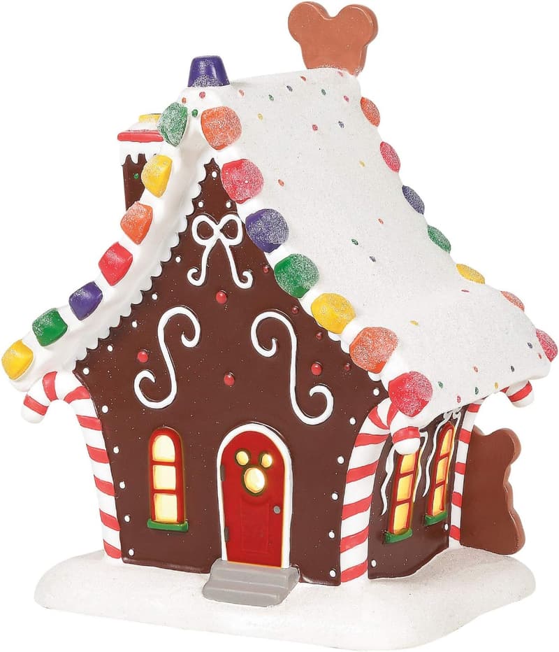 Disney Village Mickey Mouse Gingerbread House, 1.75