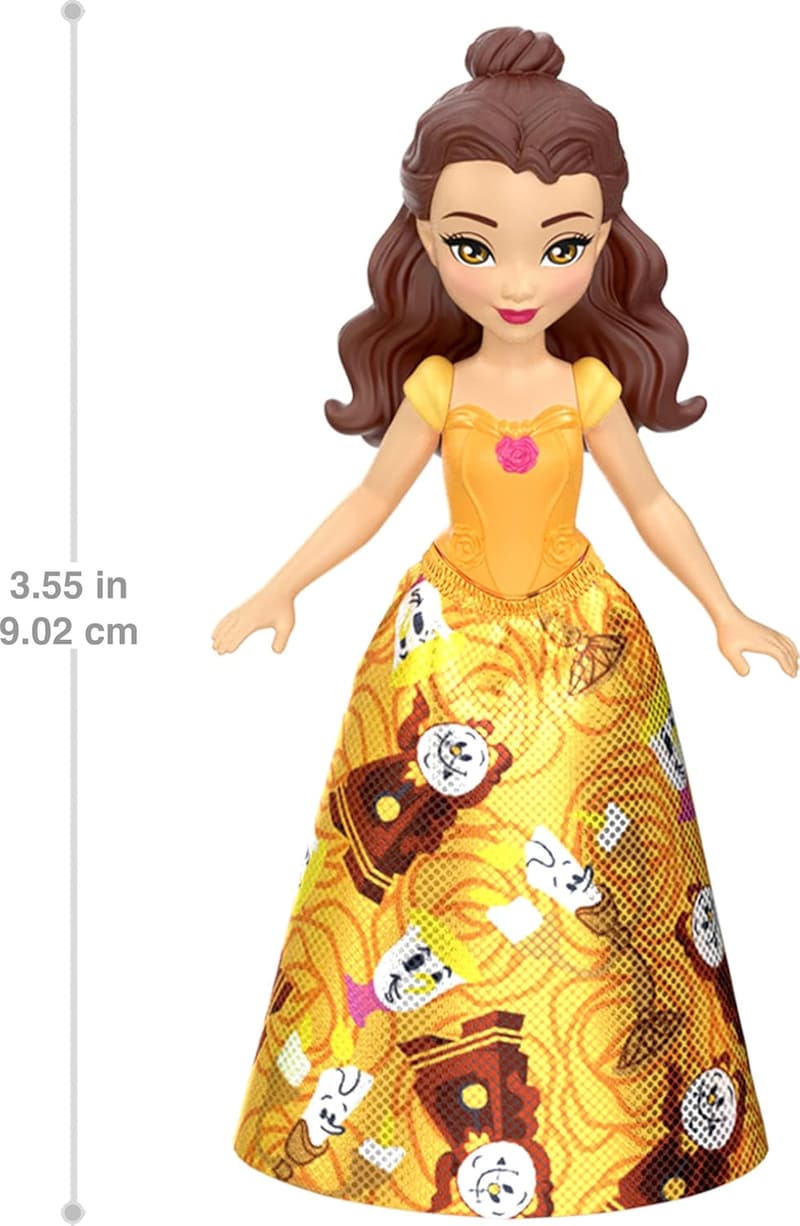 Disney Princess Doll Set with 5 Posable Dolls & Friends