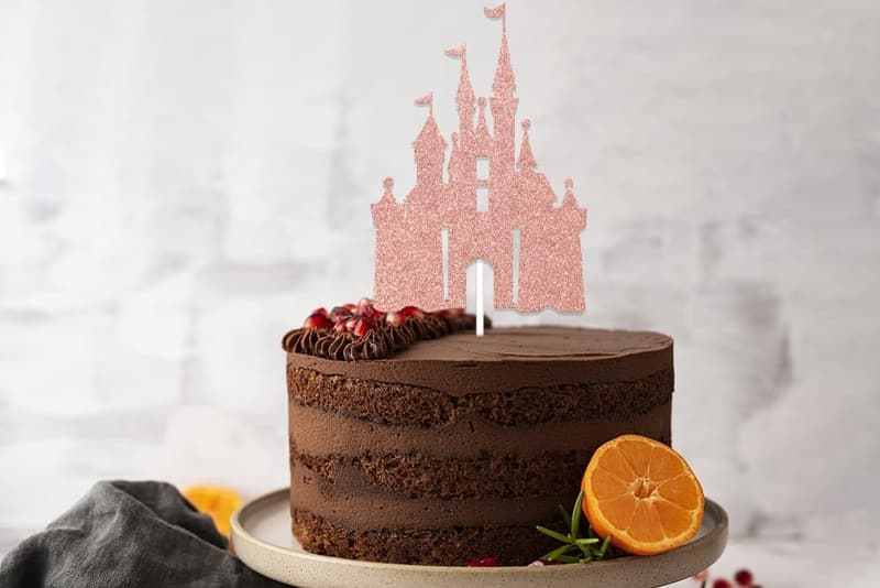 Princess Castle Cake Topper for Birthday Parties