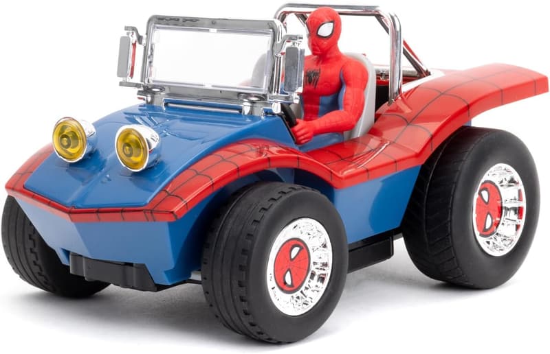 Spider-Man RC Buggy with Non-Removable Figure, 7