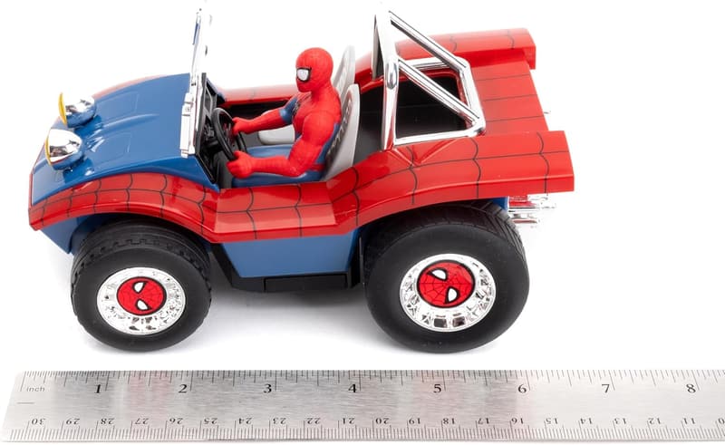 Spider-Man RC Buggy with Non-Removable Figure, 7