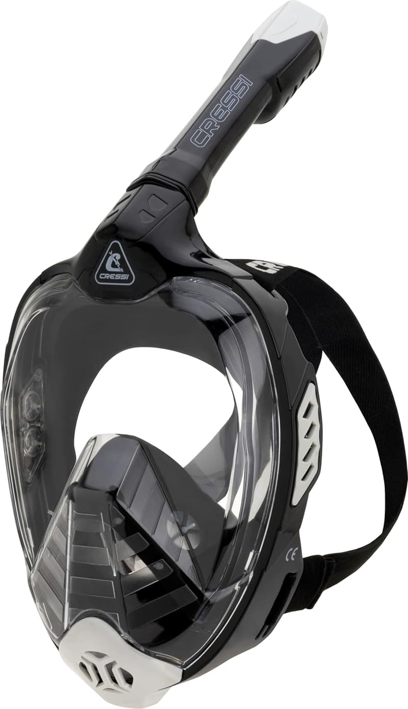 Cressi Adult Full Face Snorkeling Mask with Anti-Fog System