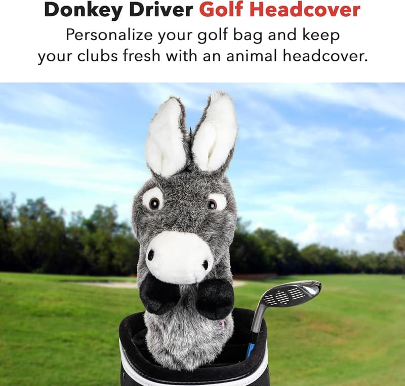 Donkey Driver Golf Headcover - Premium Funny Club Protection