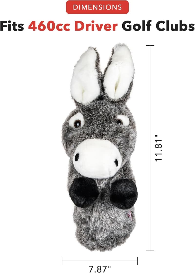 Donkey Driver Golf Headcover - Premium Funny Club Protection