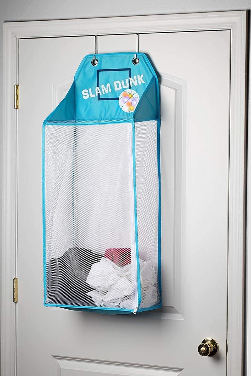 Kids LED Basketball Light-Up Laundry Hamper & Toy Chest
