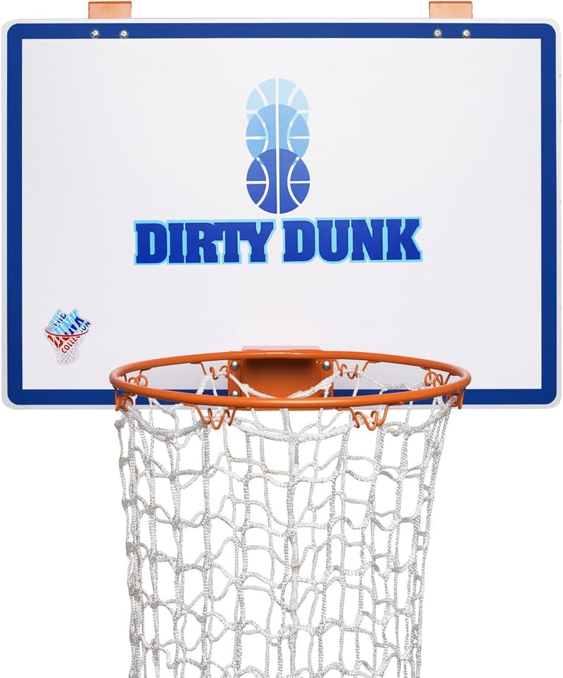 Over-the-Door Basketball Hoop Laundry Hamper