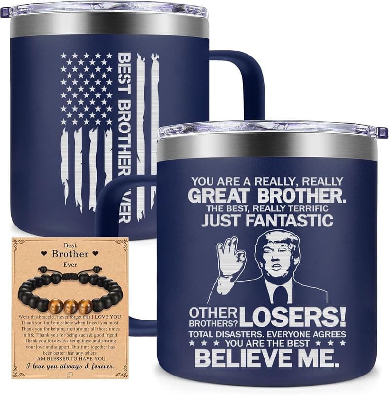 Great Brother Mug 14oz - Gift for Brother from Sister