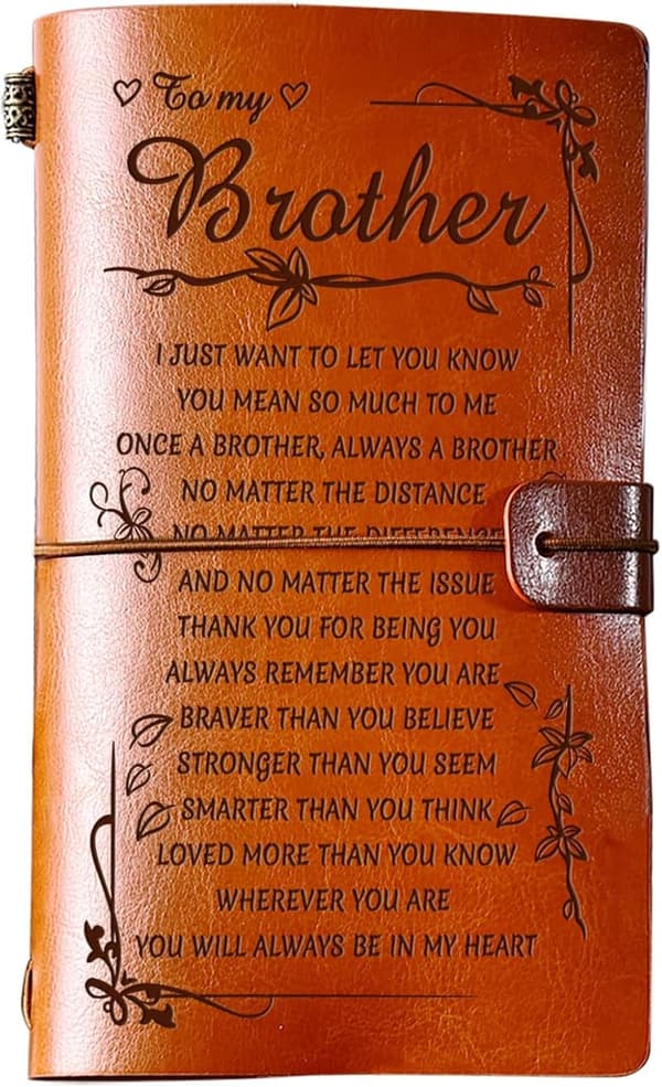 Graduation Journal for Brothers - 140 Page Refillable Gift