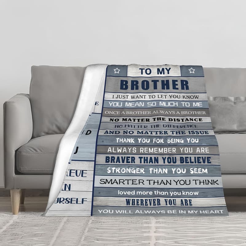 Brother Birthday Blanket 60