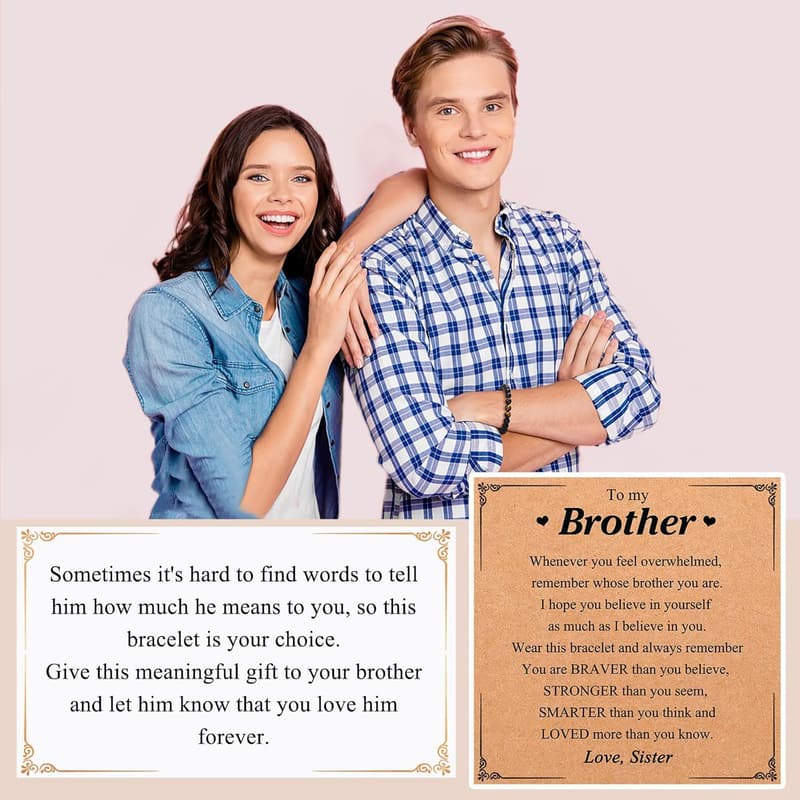 Father's Day Bracelet Gift for Men & Teens