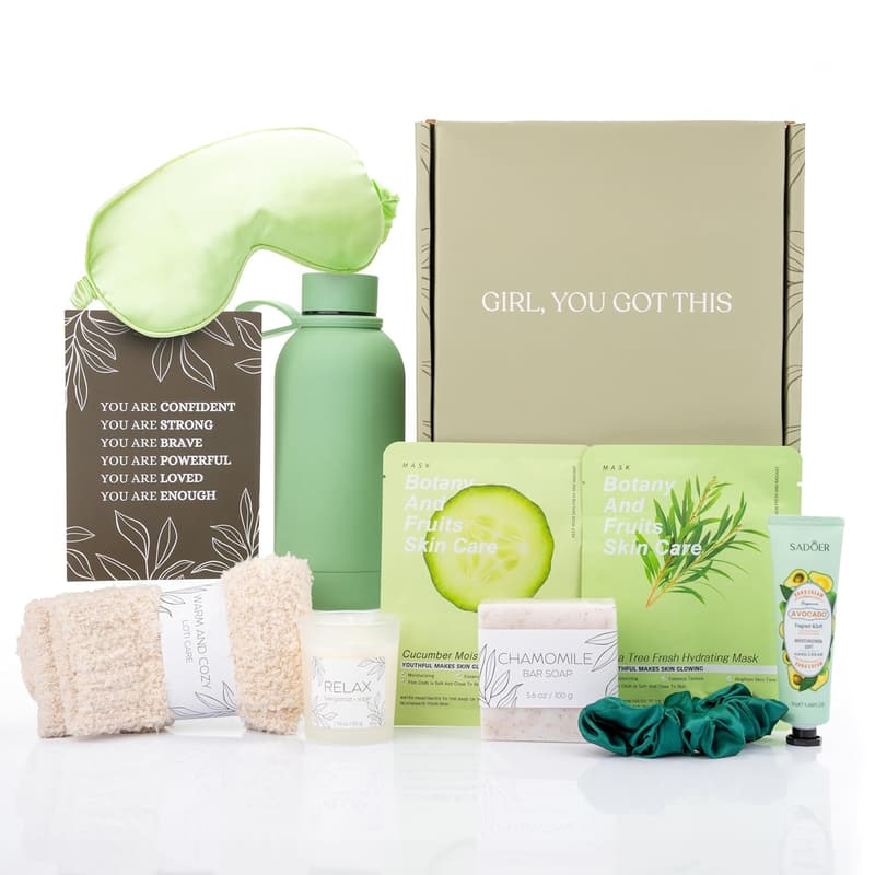 Get Well Soon Gift Basket for Women with Care Essentials