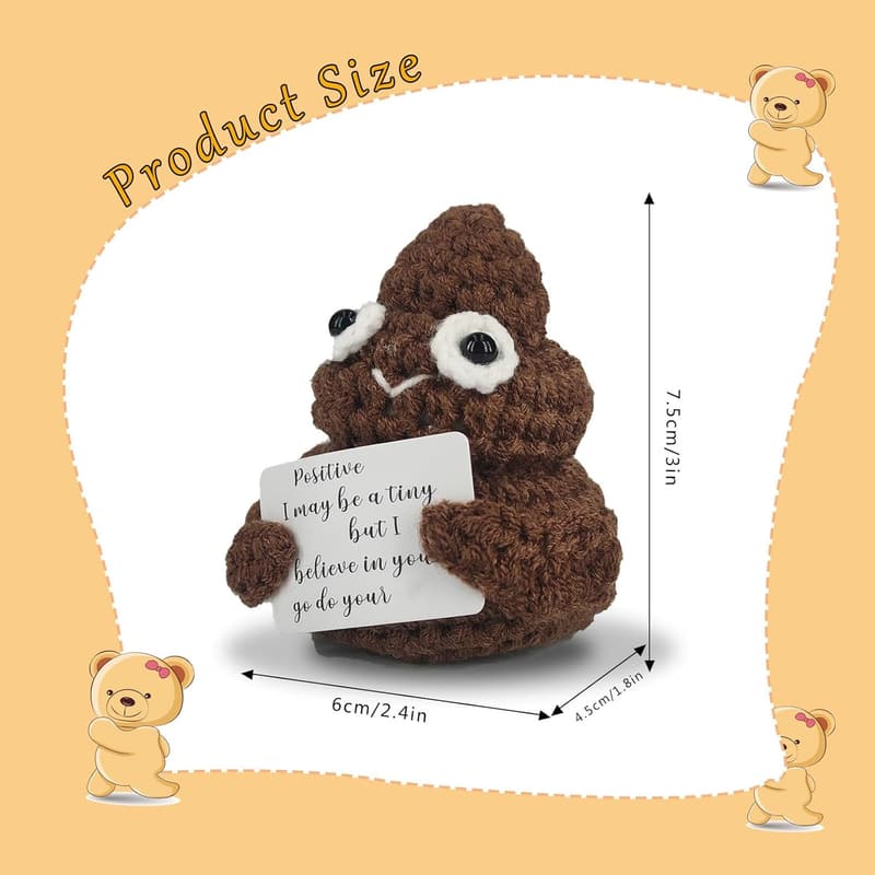 Funny Mini Poop Gift - Perfect for Birthdays & White Elephant