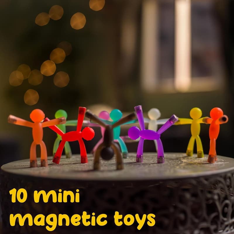 Magnetic Travel Toys for Kids – 10-Piece Set