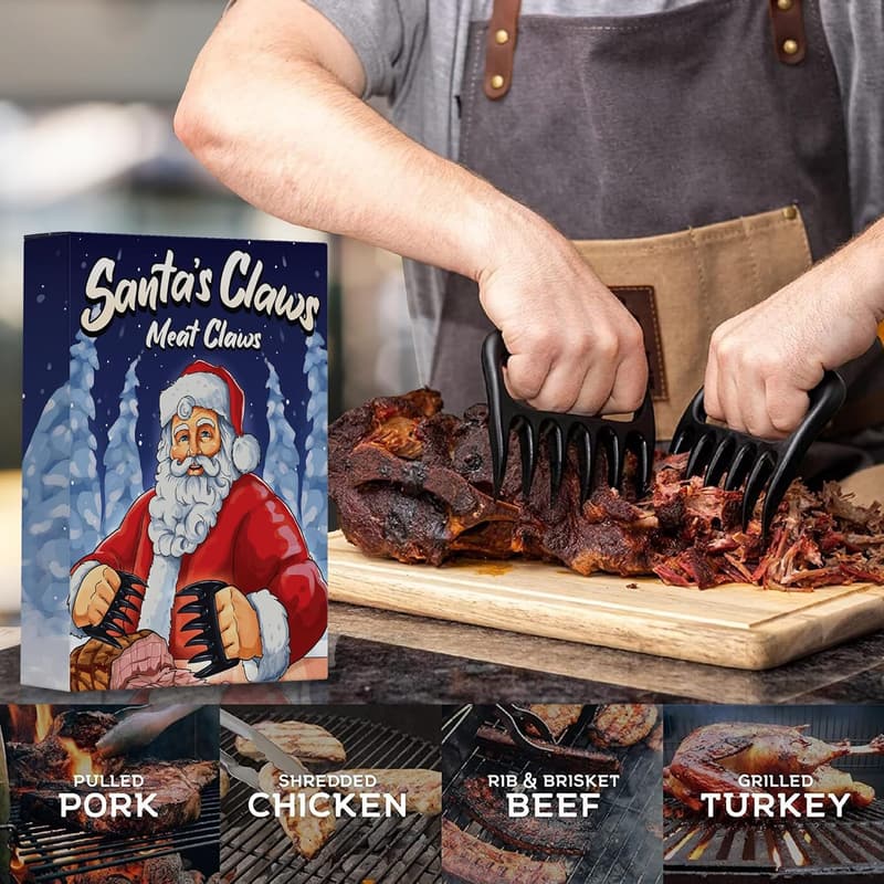 BBQ Meat Shredder Claws - Fun Stocking Stuffers for Adults